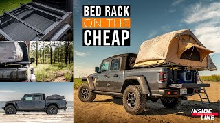 Jeep Gladiator Low Profile Bed Rack & ARB Simpson Series III RTT | Inside Line