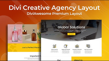 Divi Creative Agency Layout - Divi Layouts by Divi Awesome