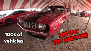 Local collector car auction did not disappoint. What did we have our eye on this time?