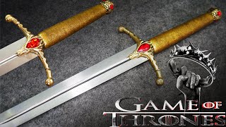 180 Hours of Swordsmithing Challenge - Valyrian Steel SWORD The Widow's Wailing in Game of Thrones