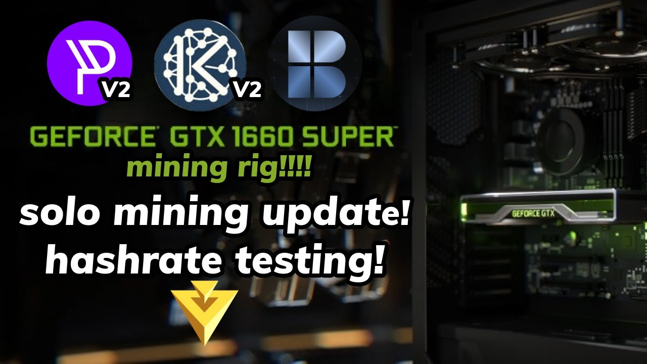 1660 SUPER MINING RIG: Solo mining results and hashrate testing! I WILL  MAKE THIS GPU PROFITABLE!!!