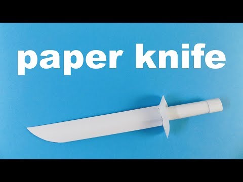 Video: Kaip Pagaminti Peilį Iš Popieriaus