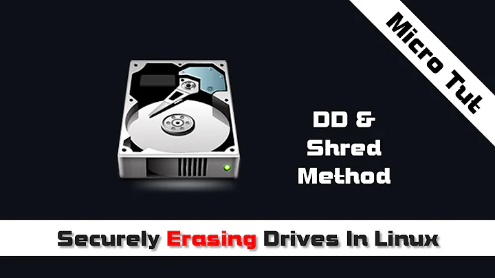 How To Securely Erase Drives In Linux With DD And Shred Commands