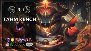 Tahm Kench Top vs Urgot - NA Master Patch 14.6