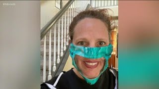 Boise mother and daughter make clear face masks for the deaf and hard of hearing