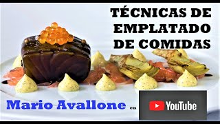 Tècnicas de Emplatado de Comidas