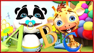 NEW Wheels on the Bus, Baby Shark  More Kids Songs  Nursery Rhymes by Baby Panda, abc song.