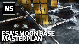 Hassell and ESA unveil their concept for a permanent base on the moon