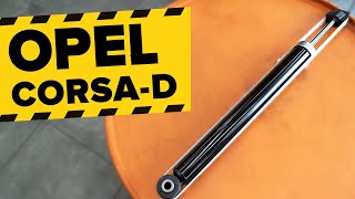 Montering af Pollenfilter OPEL CORSA D: gratis video