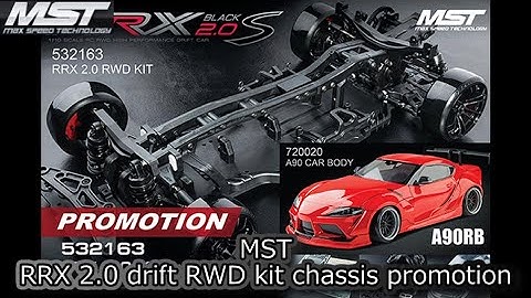 [ENG SUB] RC DRIFT：MST RRX 2.0 Drift RWD Kit Chassis Promotion