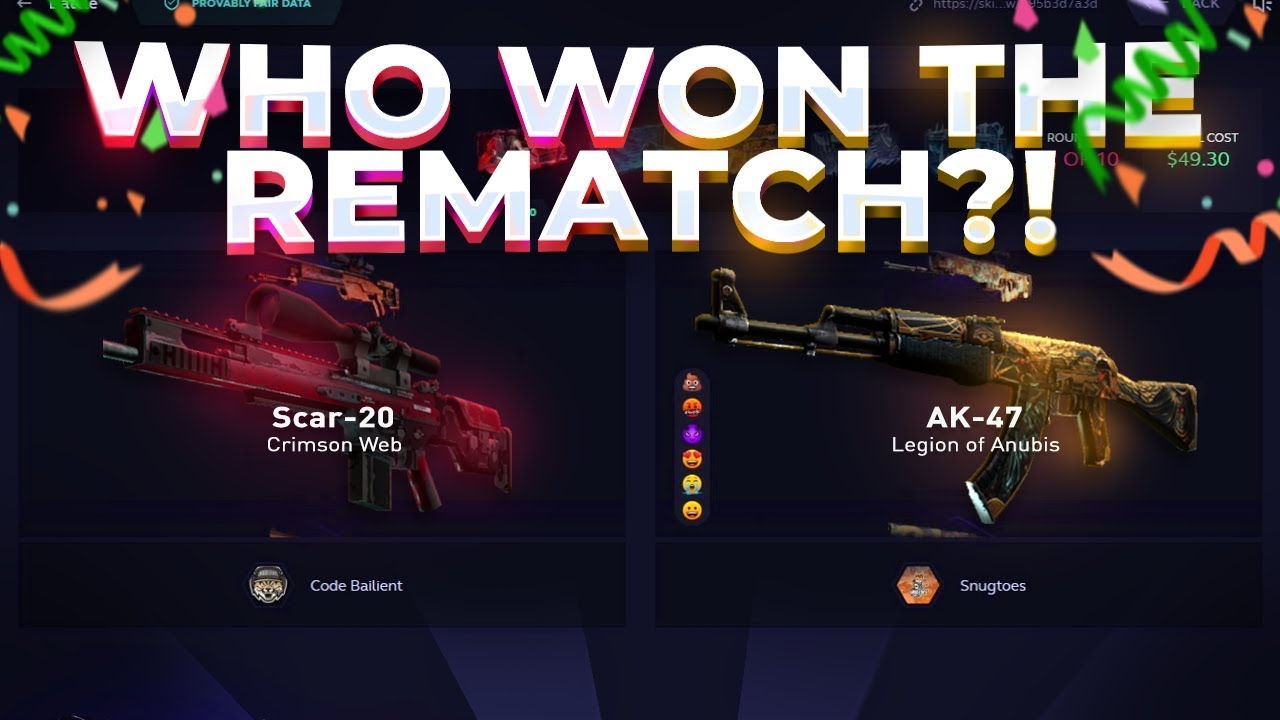 HUGE CASE BATTLE REMATCH VS 