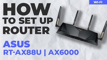 ✅ How to Set Up ASUS RT-AX88U | How to Setup ASUS AX6000 WiFi Router