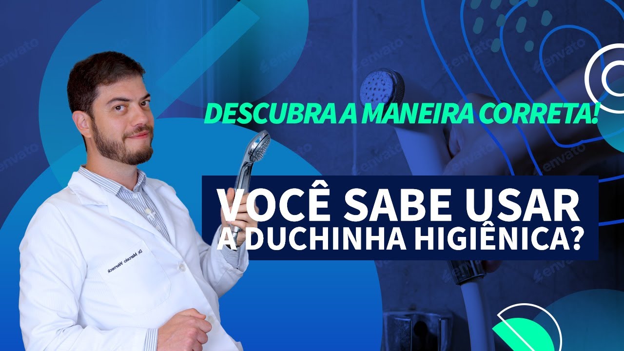 Qual a maneira correta para se usar a ducha higienica? - YouTube