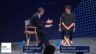 Sam Altman and Pat Gelsinger Talk Artificial Intelligence