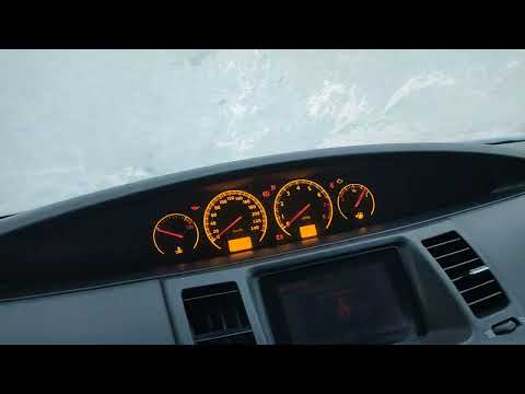 Nissan Primera P12 заводится в -25° мороза