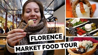 Italian Food Tour at Central Market in Florence, Italy