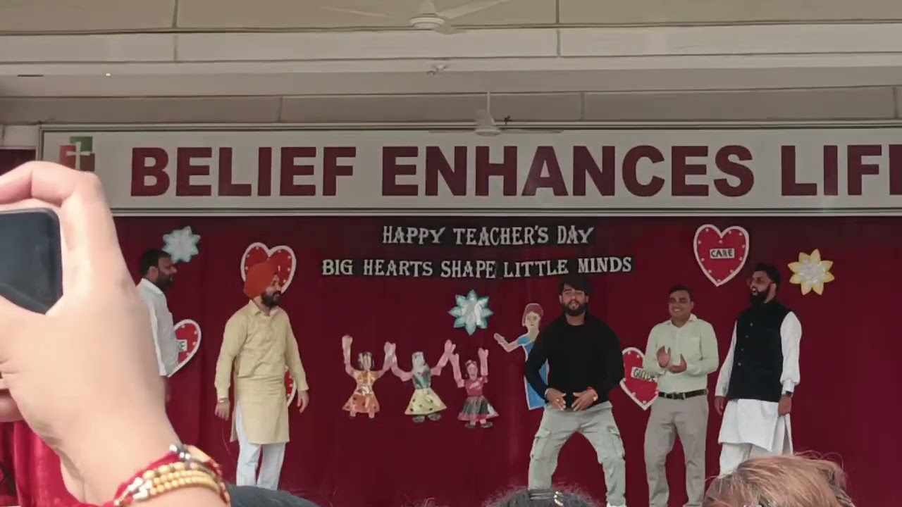 Carmel convent school kunjwani Teacher's day Dance performance By Rajat Bhagat