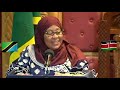 H.E Samia Suluhu's Jokes Leave Kenyan Parliament In Stitches 🤣🇹🇿🇰🇪