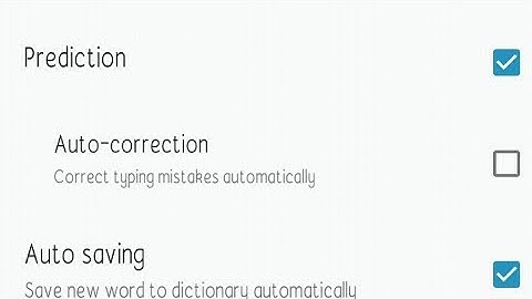 Disable auto Correct feature in V9,V15 (Any Vivo