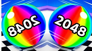 Ball Run 2048 Infinity Mode #mobileapkgames #ballrun2048