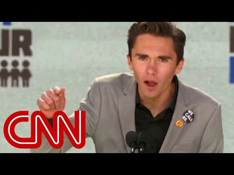 David Hogg: You can hear the people in power shaking