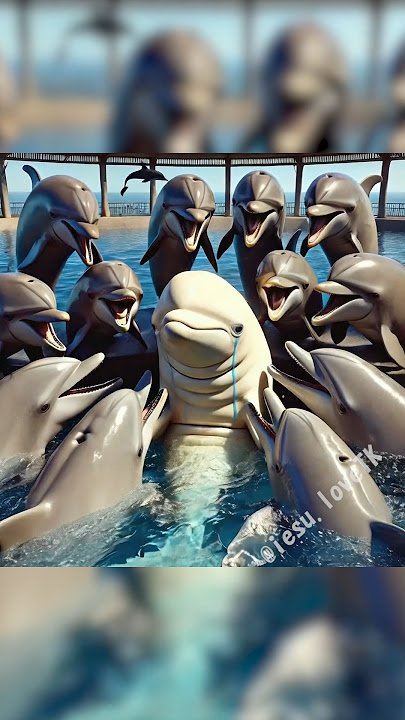 white dolphin likes jesus🐬 #jesus #fe #amen