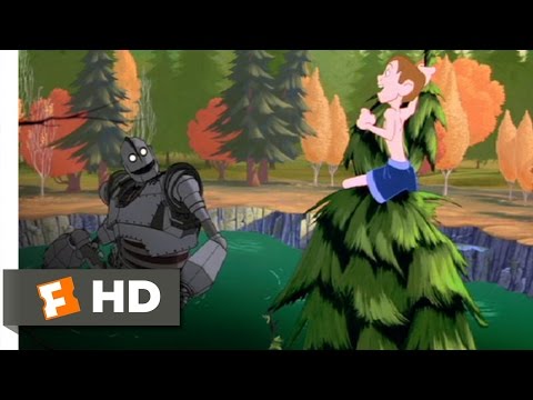 The Iron Giant (7/10) Movie CLIP - Cannon Ball (1999) HD