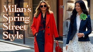 Milan Street Style Spring 2024: What is trendy in Italy in April? Spring outfit ideas