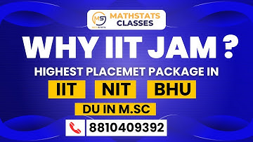 IIT-JAM MA/MS 2023 Batch from 15 Feb 2022 @Rs.25000 by Mathstats @8810409392