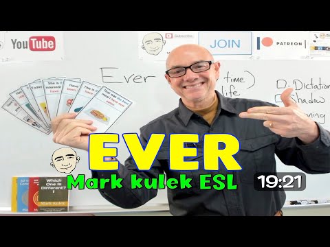 Ever -  dictation & shadowing English sentences | Mark Kulek ESL