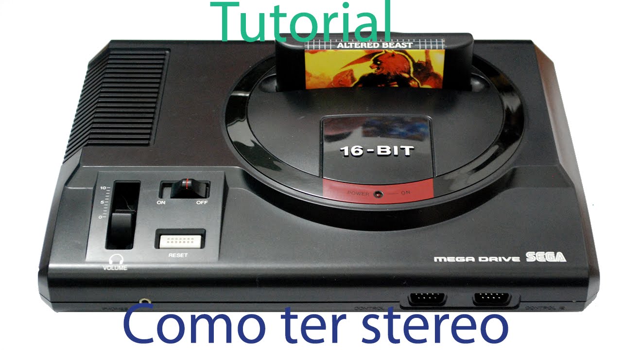 (tutorial)Como ter audio stereo em seu lindo Mega drive 1 - YouTube