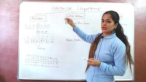 Odd Man Out - Logical Reasoning - Applied Maths - CBSE - CLASS 11