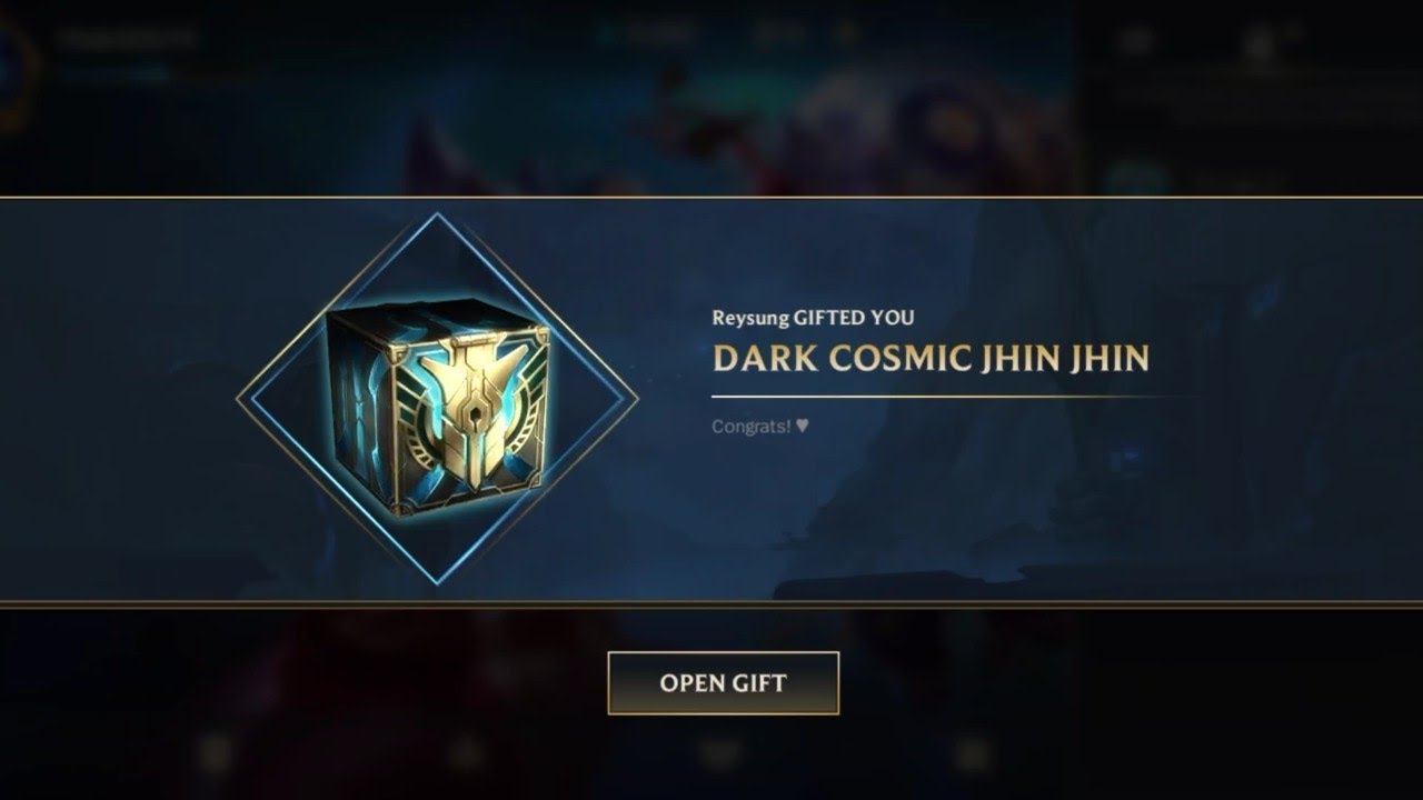 Someone gifted me DARK STAR JHIN | Wild Rift