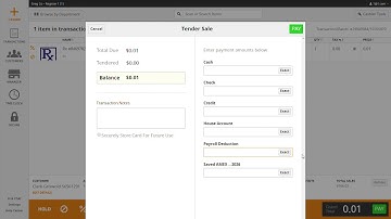 Web Based Point of Sale & iPhone POS from Cashier Live