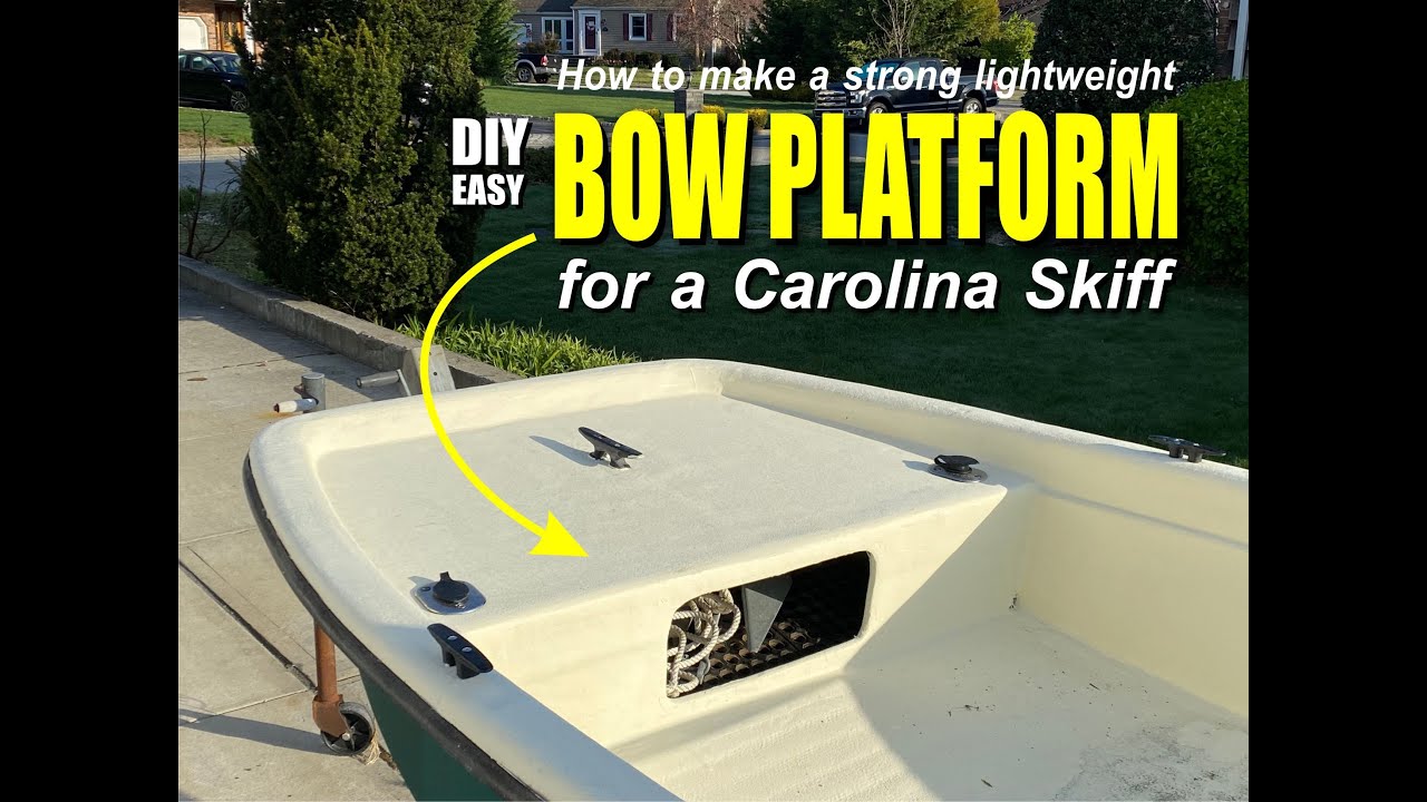 DIY Bow Platform for Carolina Skiff: Lightweight and Sturdy with Honeycomb  Panels 