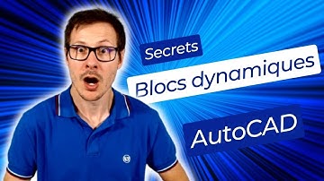 AutoCAD 🚀 Les Secrets des Blocs Dynamiques (Tutoriel Complet)