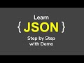 Learn json stepbystep from scratch