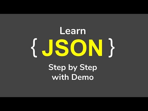 Video: Hoe word JSON-data gestoor?