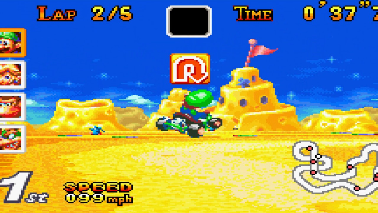 Mario Kart Super Circuit: Random Races - YouTube