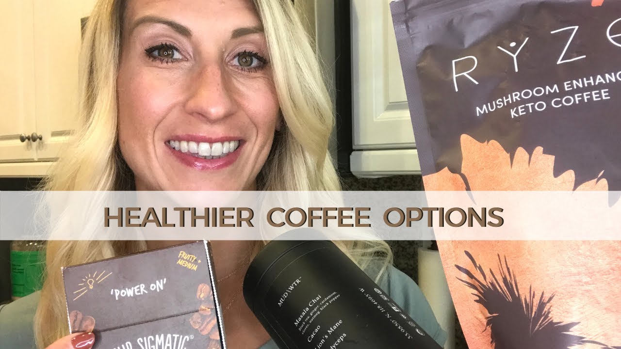 Healthy Coffees & Alternatives : Ryze, MudWtr, Four Sigmatic Mushroom