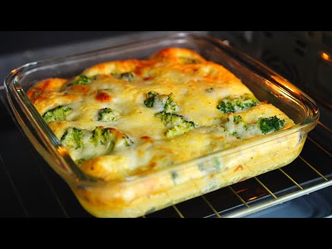 Just pour egg over broccoli, and the result will be amazing!🥦🍳