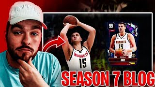 SEASON 7 LOOKS MID... BUT HEY PG JOKIC LEVEL 40!! (PRO PASS ONLY OFC...) NBA 2K24 MyTEAM