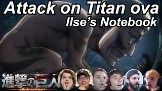 Attack On Titan Ova Ilse S Notebook Reactions Great Anime Reactors 進撃の巨人 イルゼの手帳 海外の反応 Youtube