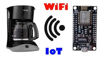 How to Connect Coffee Pot To A Local Wifi Web Server Using NodeMCU ESP8266 12E IoT Development Board
