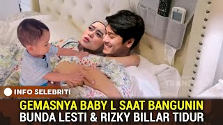 Gemas Banget - Begini Cara Baby L Bangunin Papa Rizky Billar Ketika Tidur Bersama Bunda Lesti