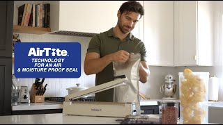 Wallaby Goods - Mylar Bag Heat Sealer - Easy to Use Impulse Sealer