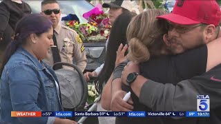 Southgate officer who died in crash remembered during vigil