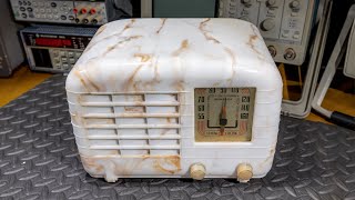 1939 Marble Radio  Will It Work? Let's See!