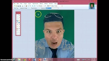 Remove green screen in Paint.Net