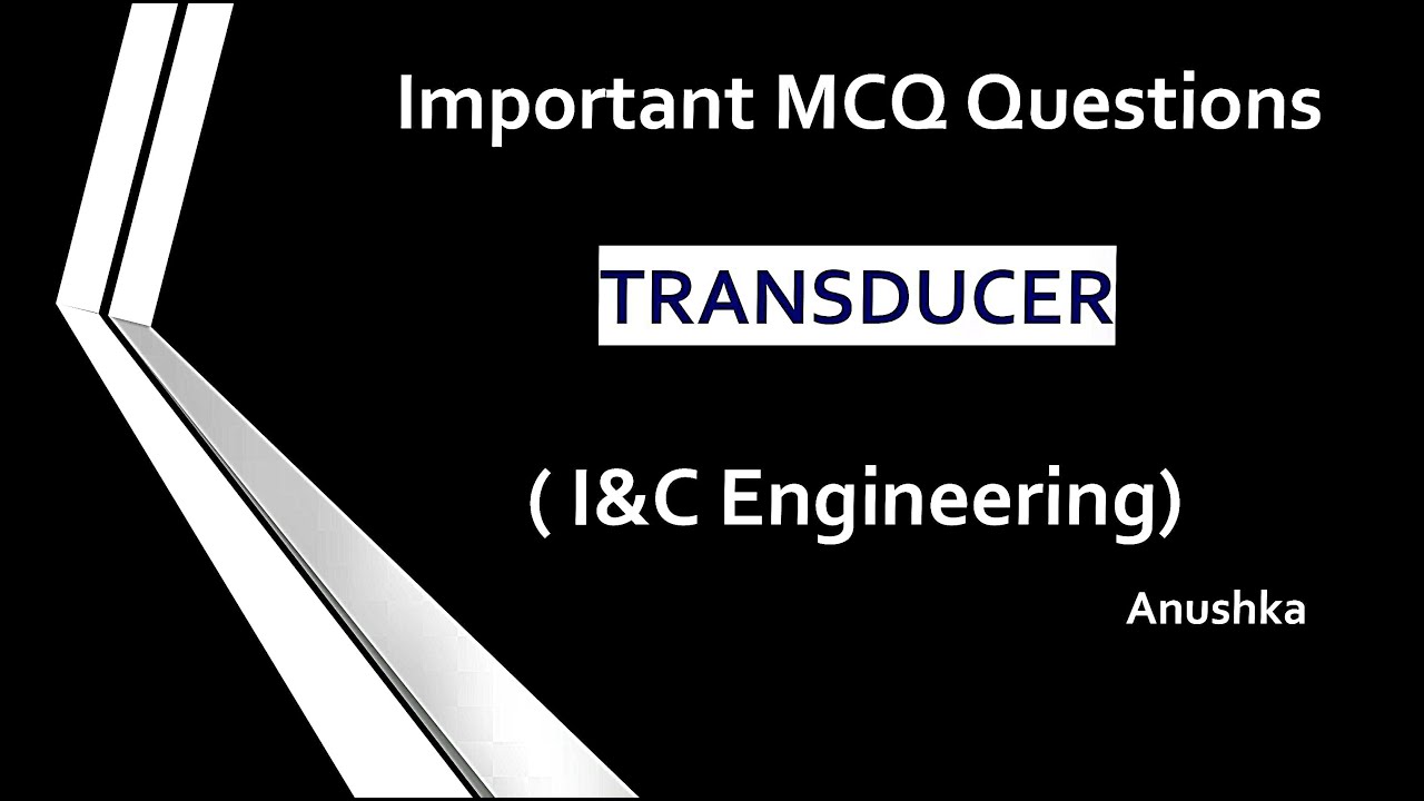 MCQ on Transducer YouTube
